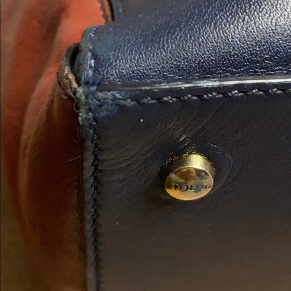 TODS Al Bauletto Piccolo Leather Satchel - Picture 7 of 9